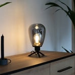 Reflexion table lamp, Ø 15 cm, height 28 cm, black