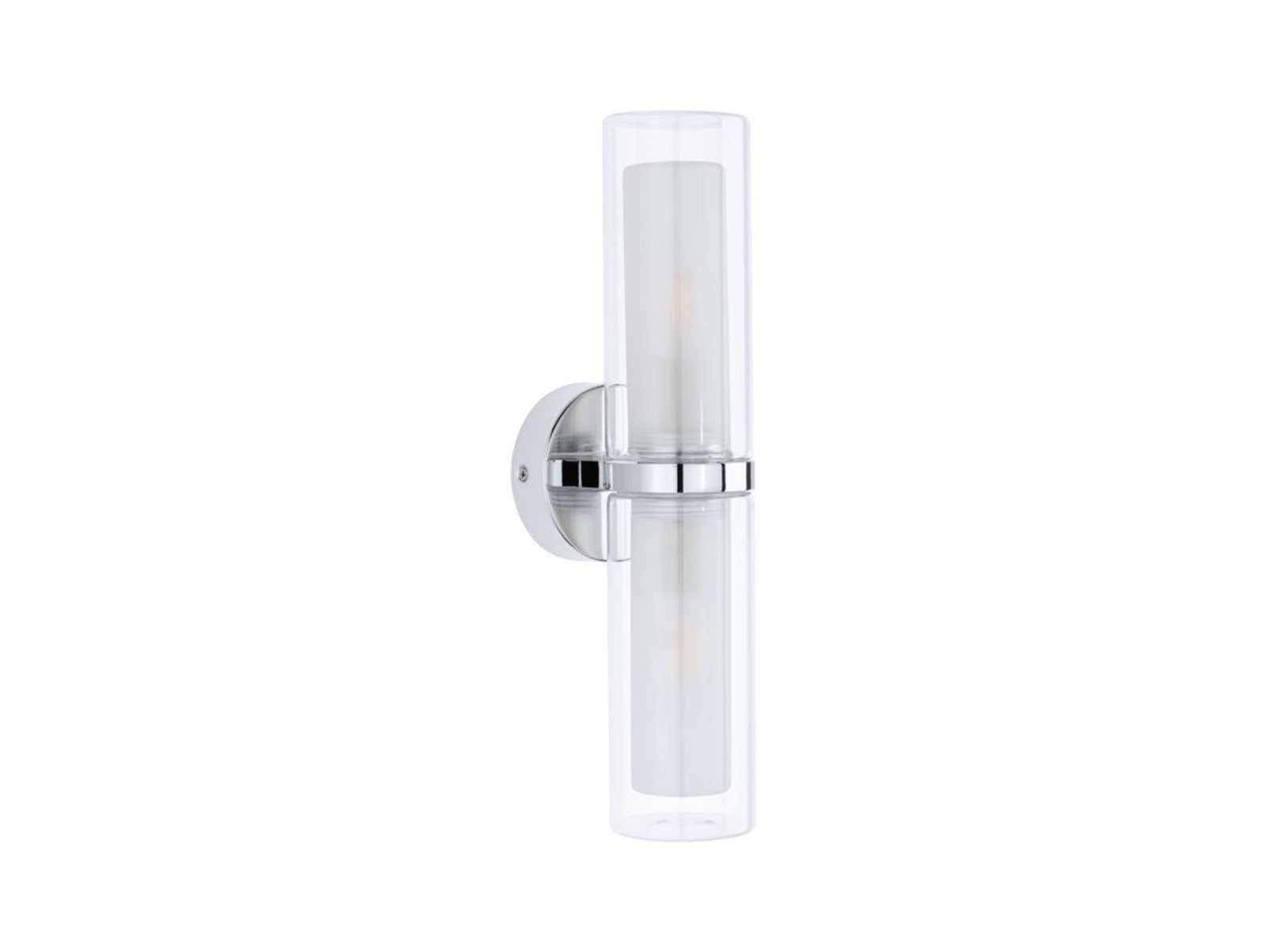 Luena 2 Aplique de Pared IP44 Dim. Cromo/Clear - Paulmann