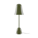 Blåklockan table lamp, olive green, height 56 cm – Globen Lighting