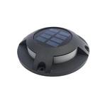 Prios LED-Solar-Bodenstrahler Selius, dunkelgrau, IP67