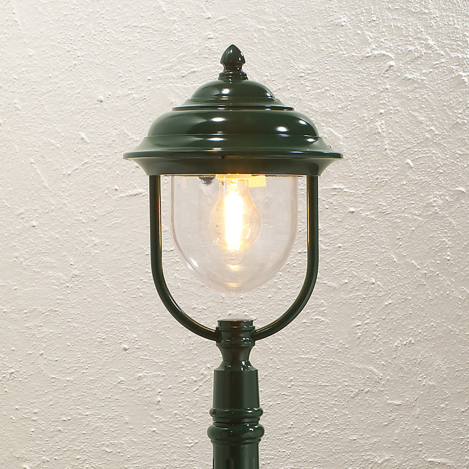 Romantische padlamp PARMA, groen