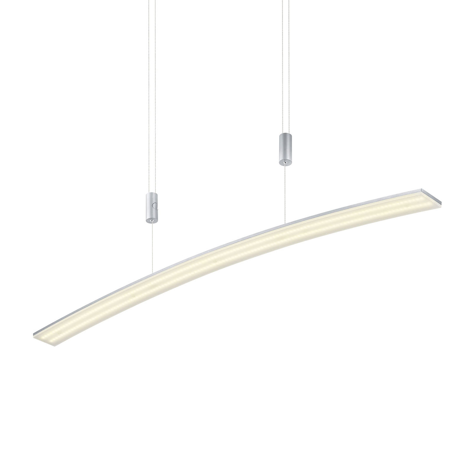 B-Leuchten New Loire LED pendant light, aluminium, for Living / Dining Room, metal, 36 W, energy efficiency: A+, L: 100 cm, W: 6 cm