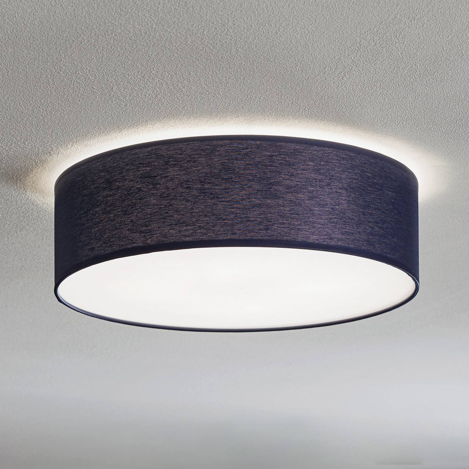 Euluna Ceiling Light - Bedroom - Flush Ceiling Light - dimmable - Modern - Blue
