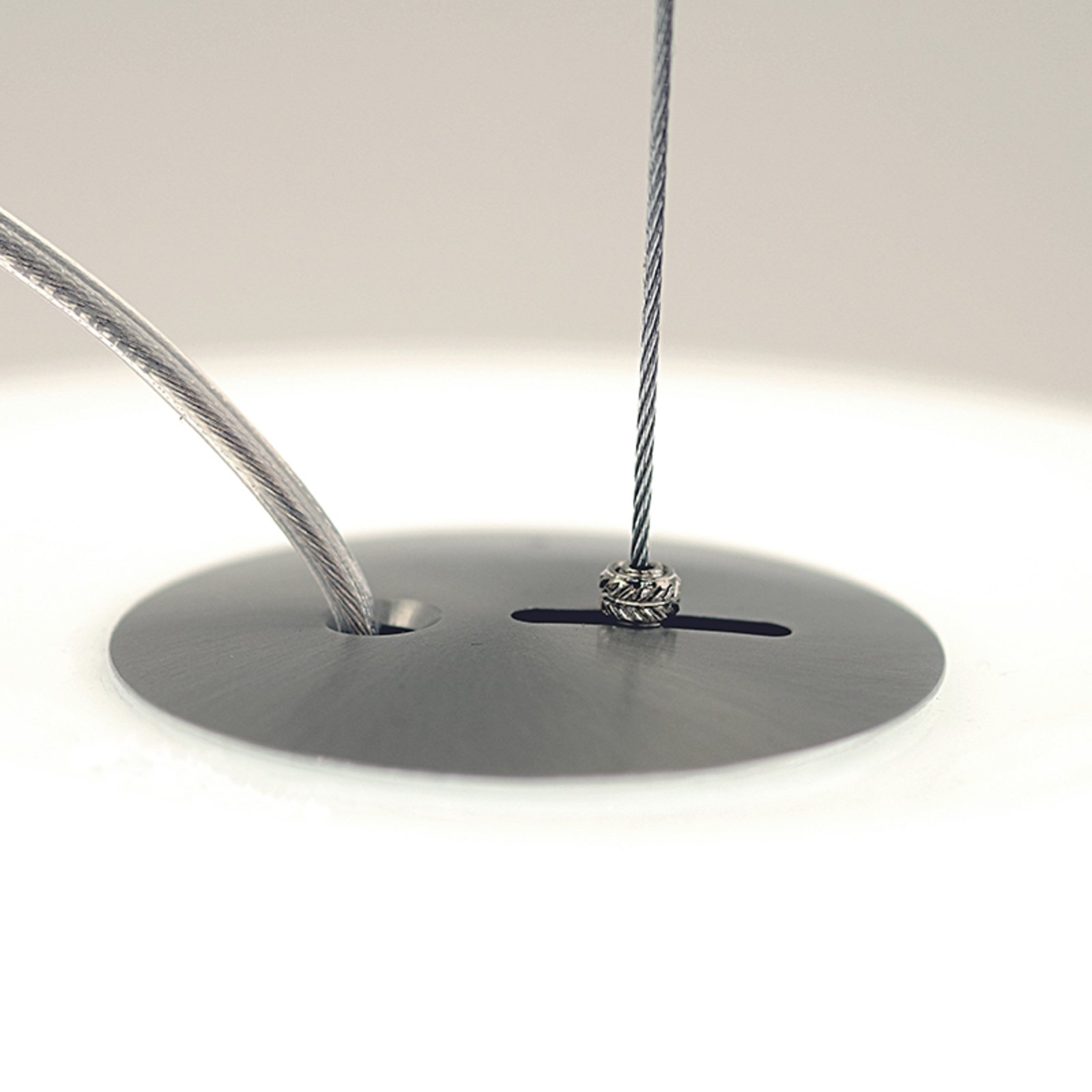 AIH - lampada a sospensione 28 cm bianco lucido