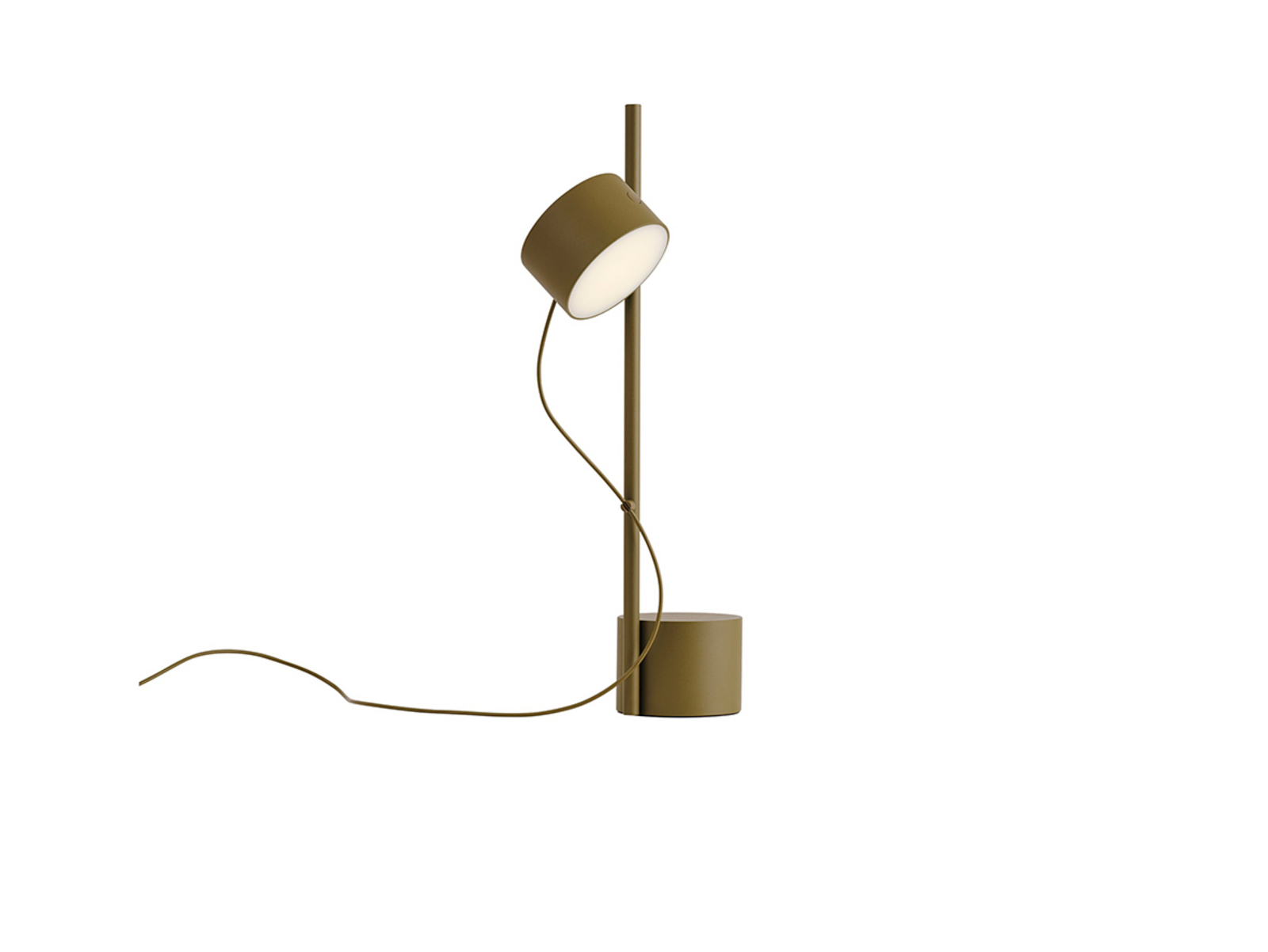 Post Bordslampa Brown Green - Muuto