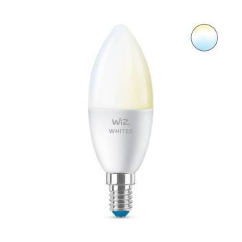 WiZ C37 LED žiarovka E14 4,9W sviečka matná