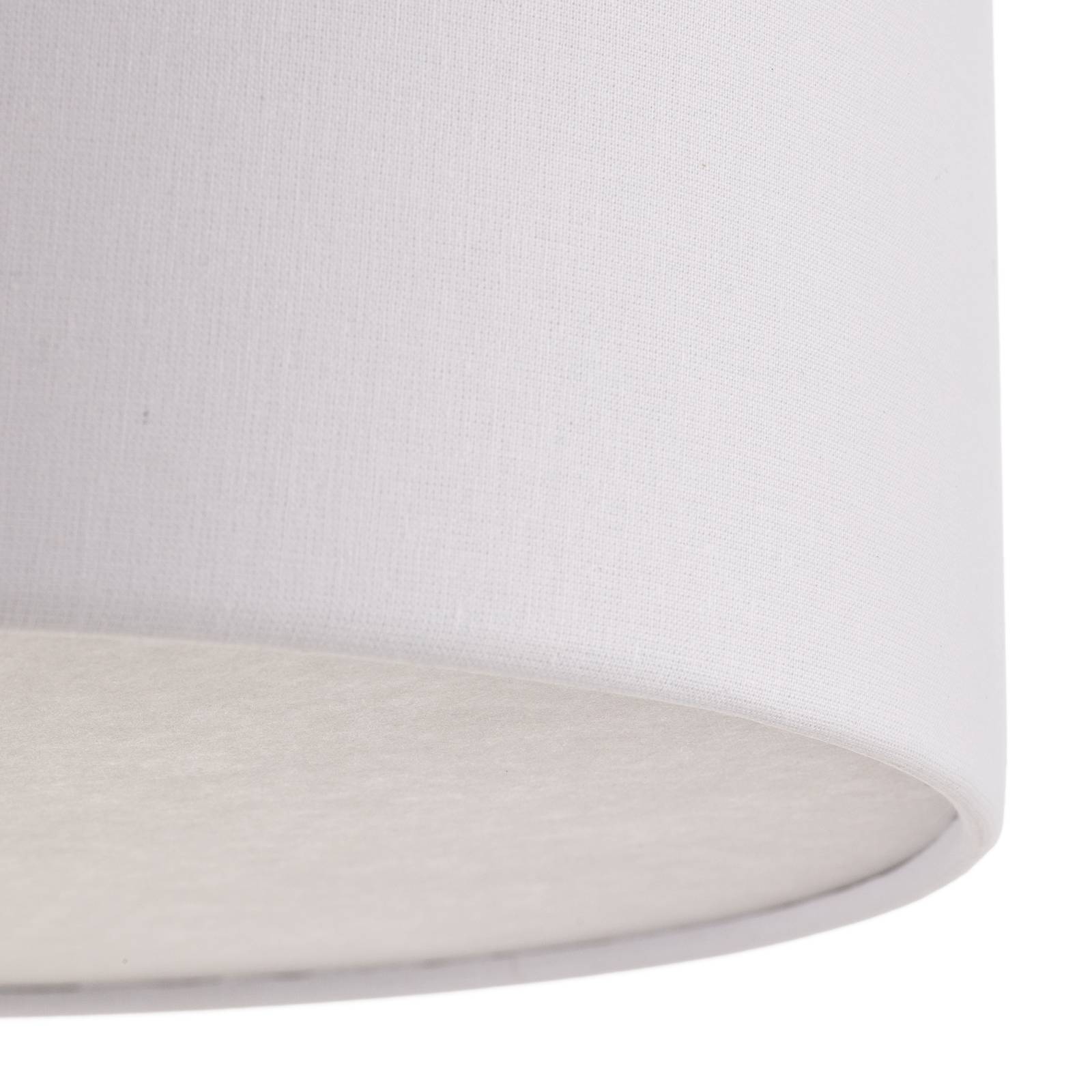 Lampa sufitowa Rondo, biała, Ø 30 cm