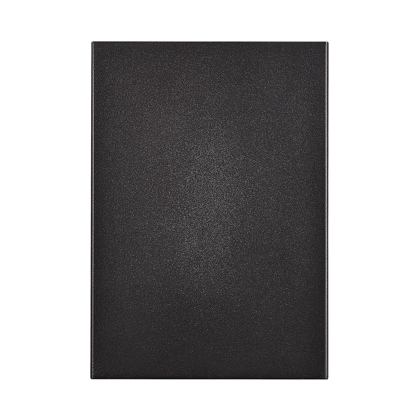 Utendørs LED-vegglampe Fold 15 x 21 cm, svart