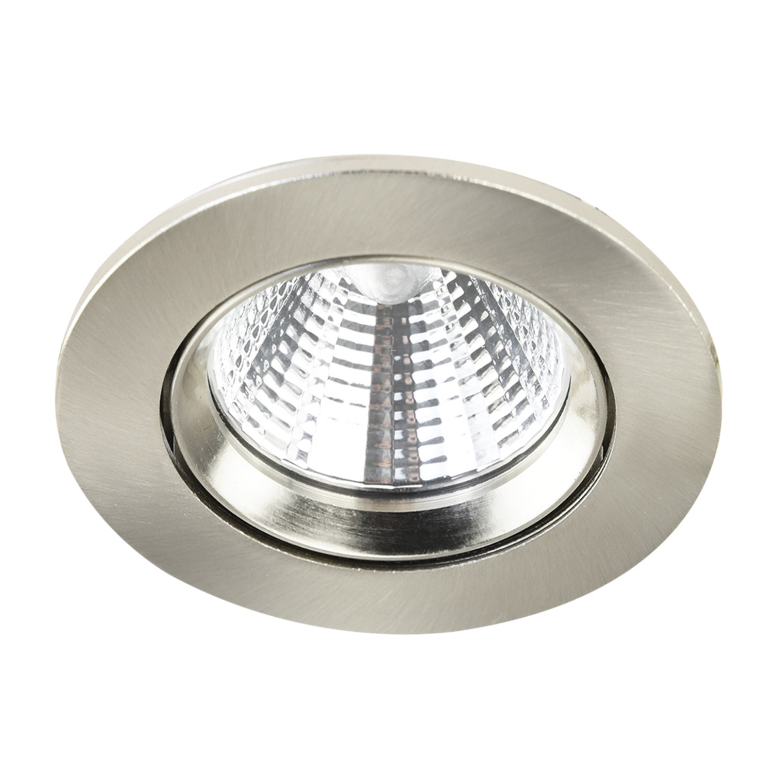 Nordlux LED recessed ceiling light Fremont 2,700 K, steel, for Living / Dining Room, metal, plastic, 5.5 W, energy efficiency: A+