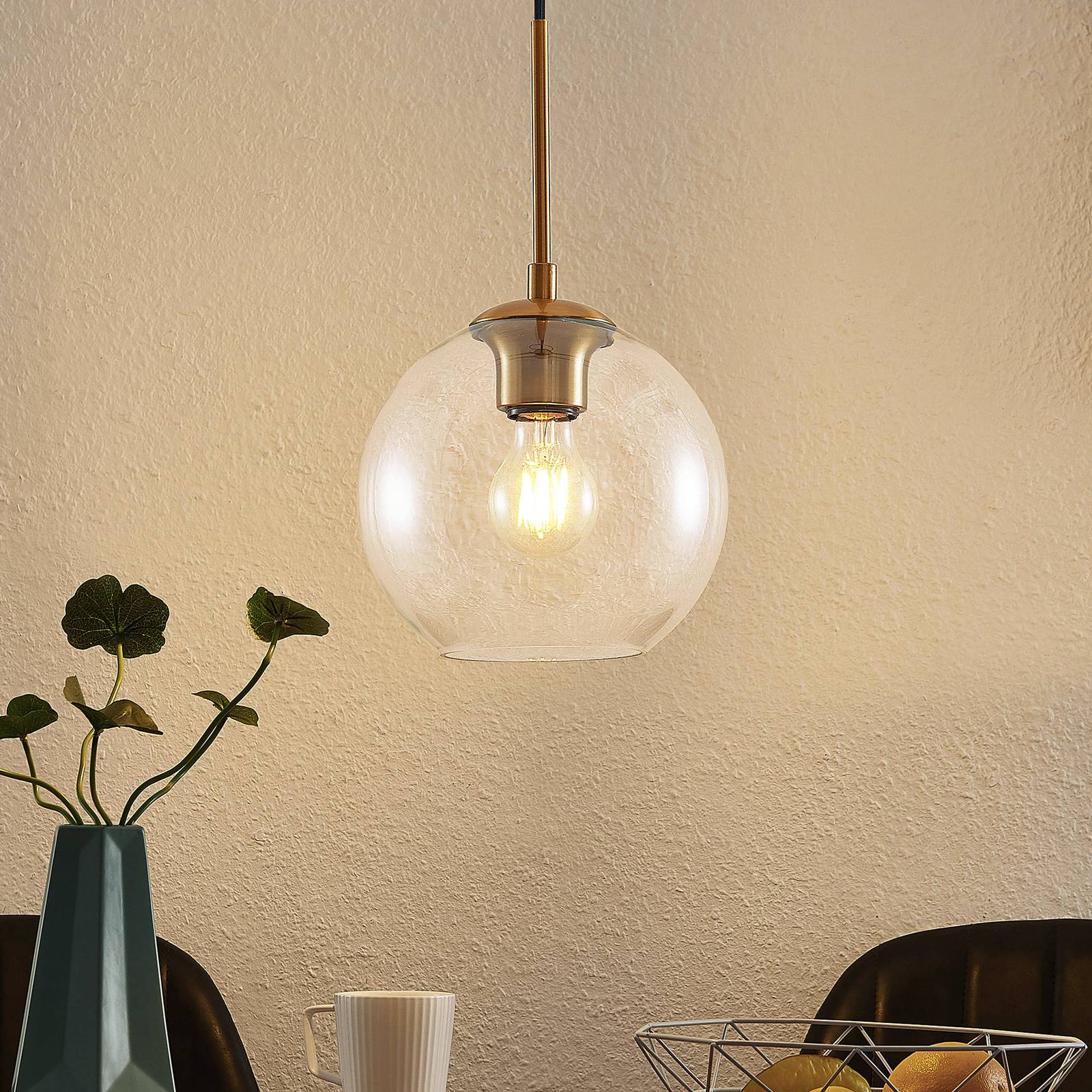 Lindby Tiruma hængelampe, 1 lyskilde