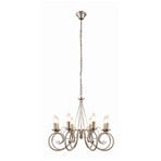 Marnia 8 Kattokruunu Antique Brass - Lindby