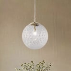 Cadix pendant light made of glass, 1-bulb, Ø 30 cm