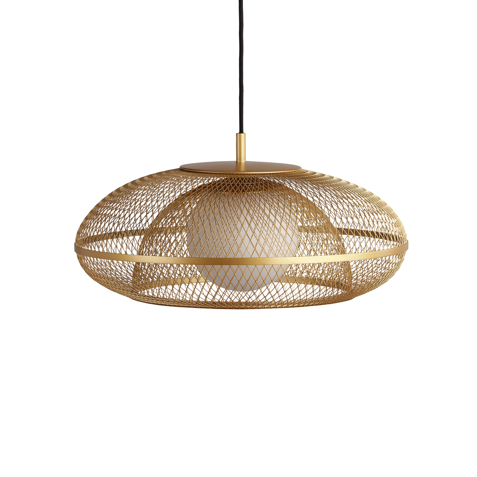 Suspension Faraday Medium couleur laiton, Ø 45 cm - UMAGE