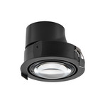 Indbygget loftlampe med LED MAG MINI, sort, Ø 10 cm, CCT 18 V