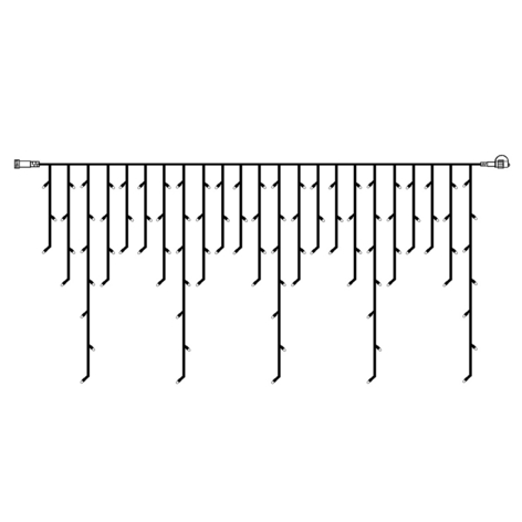 System 24 - förlängningsslinga LED-istappar, 2x1 m