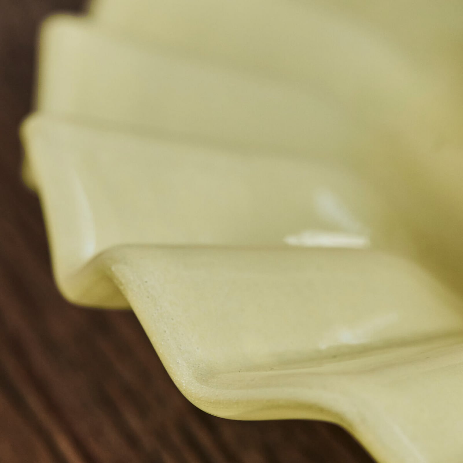 Vassoio HDTray, giallo, Ø 19 cm, vetro - House Doctor