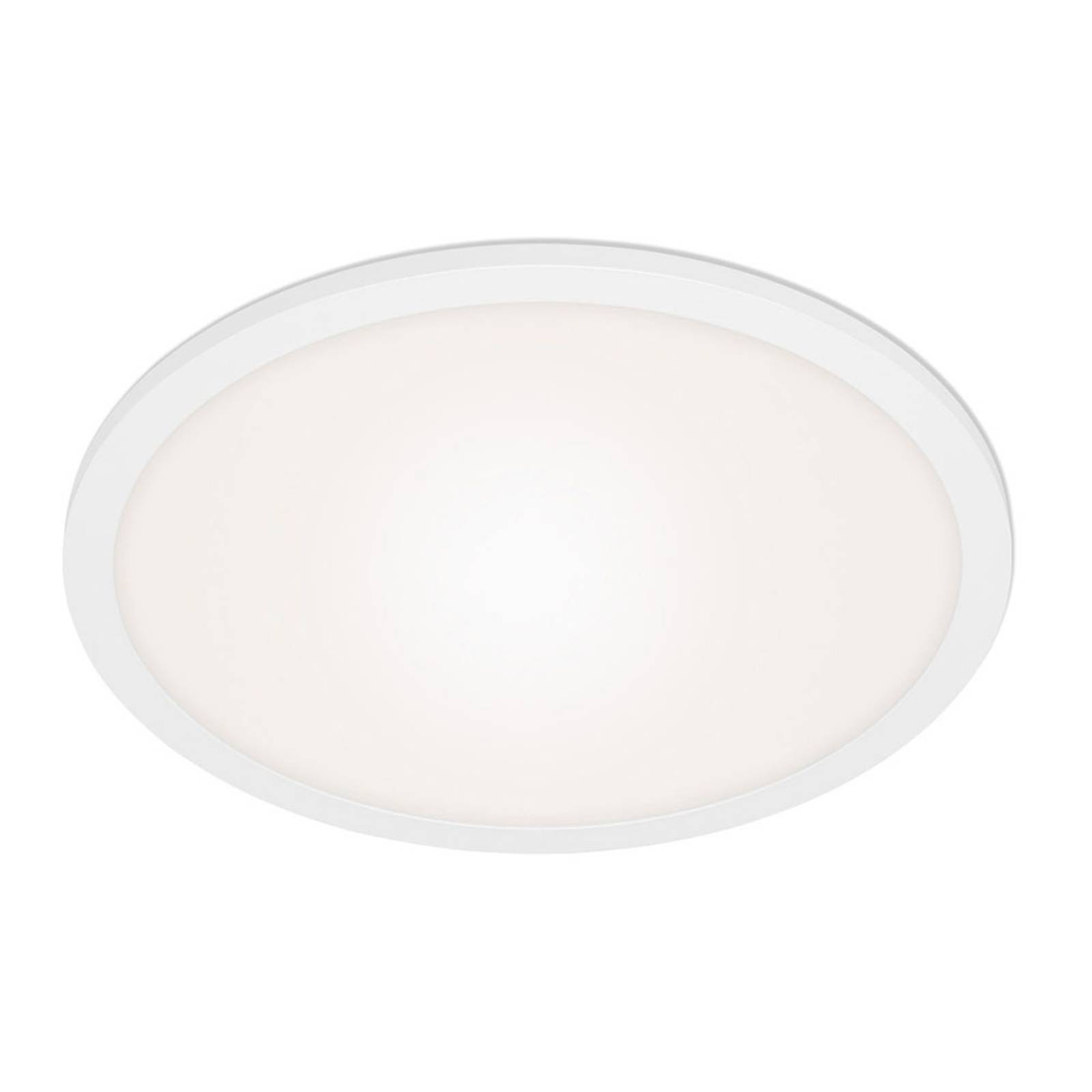 Panneau LED Piatto CCT télécommande rond blanc