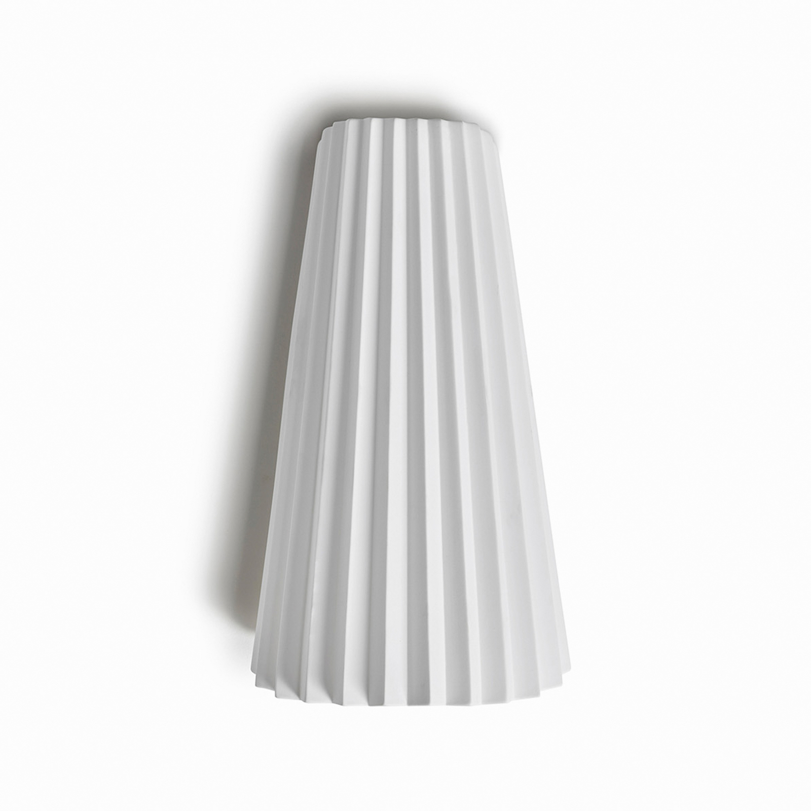 S WHITE UALA Wandleuchte, Porzellan, Höhe 26 cm, E14 - Serax