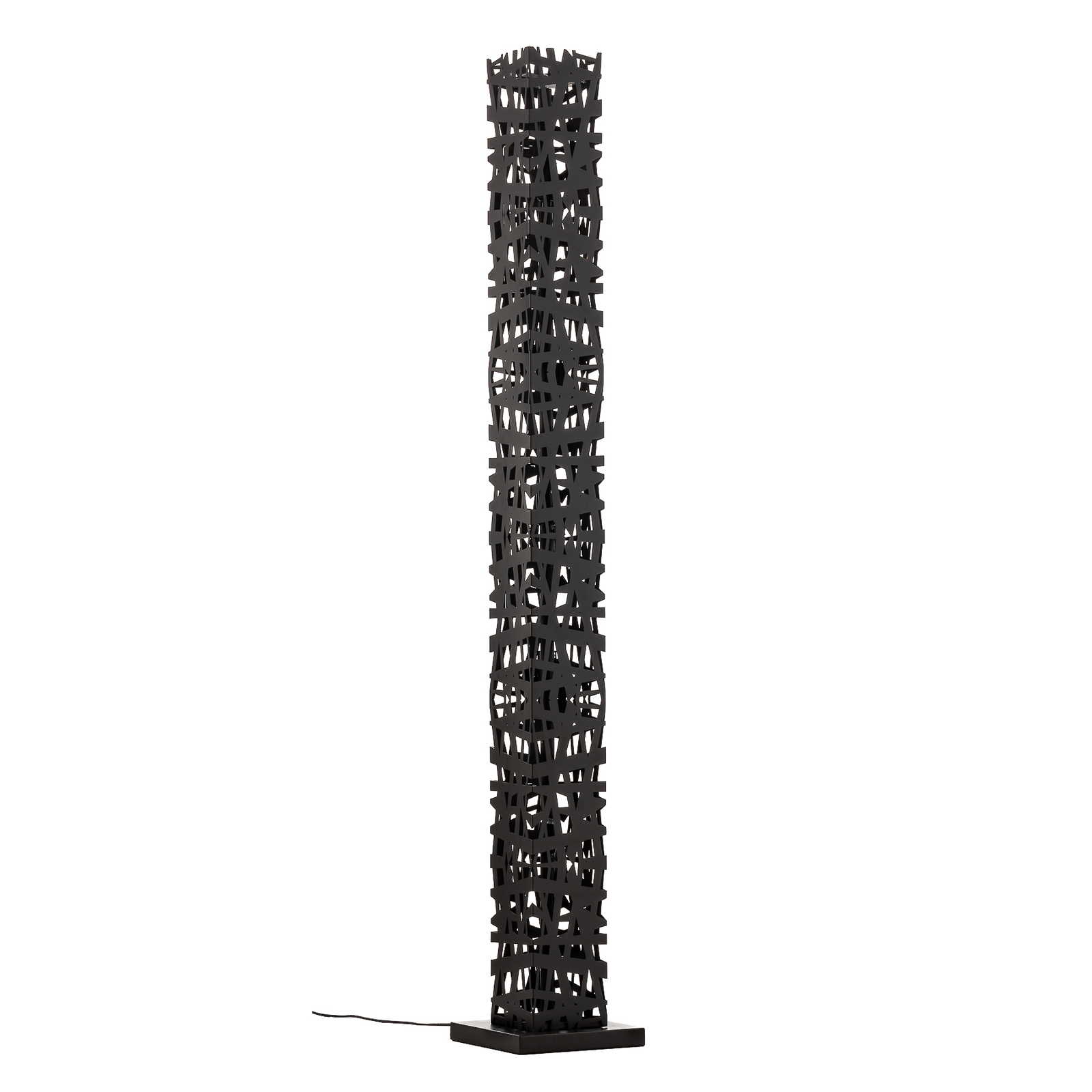 Metalowa lampa podłogowa Foresta, wysokość 153 cm