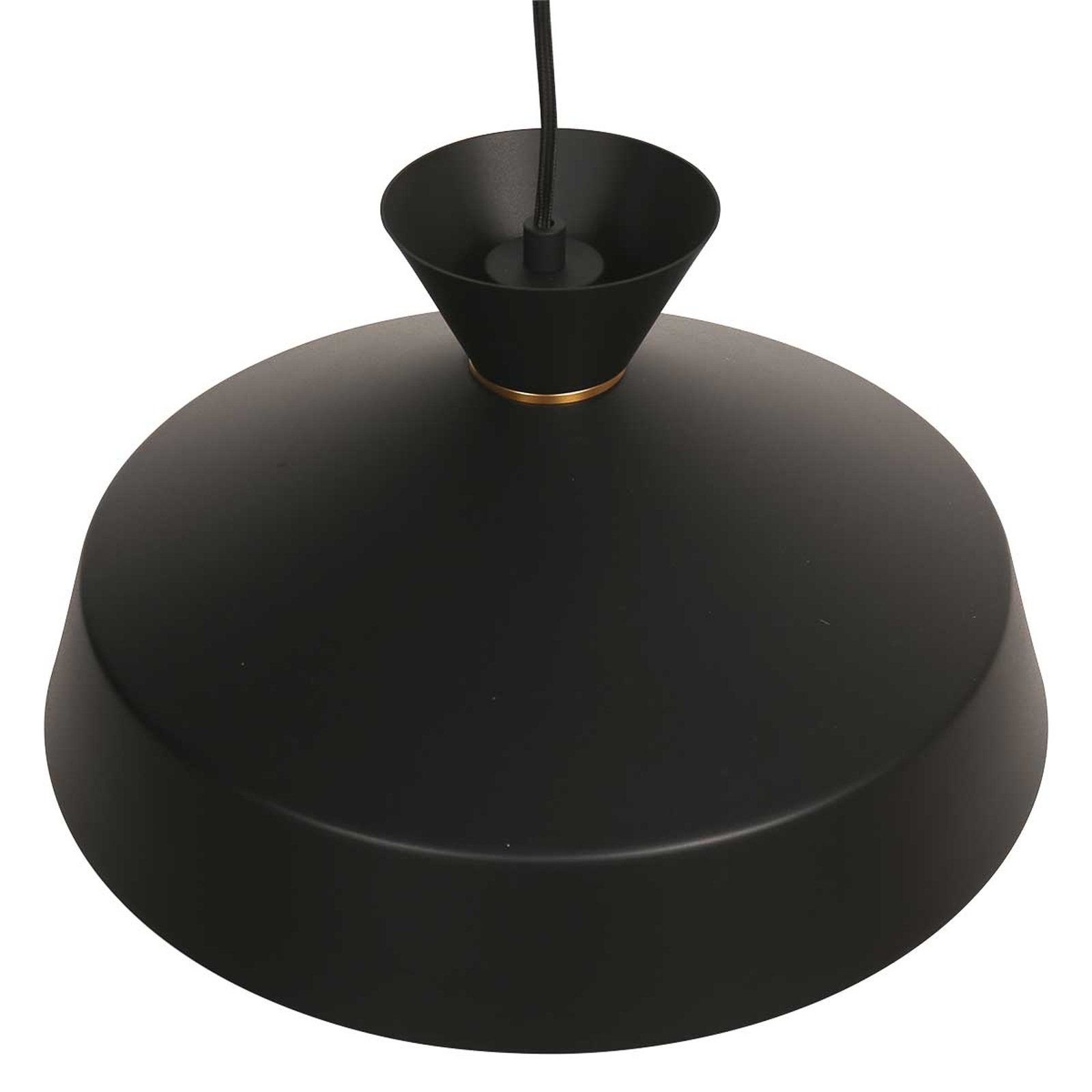 Висяща лампа Skandina 3682ZW, черна, метал, Ø 40 cm