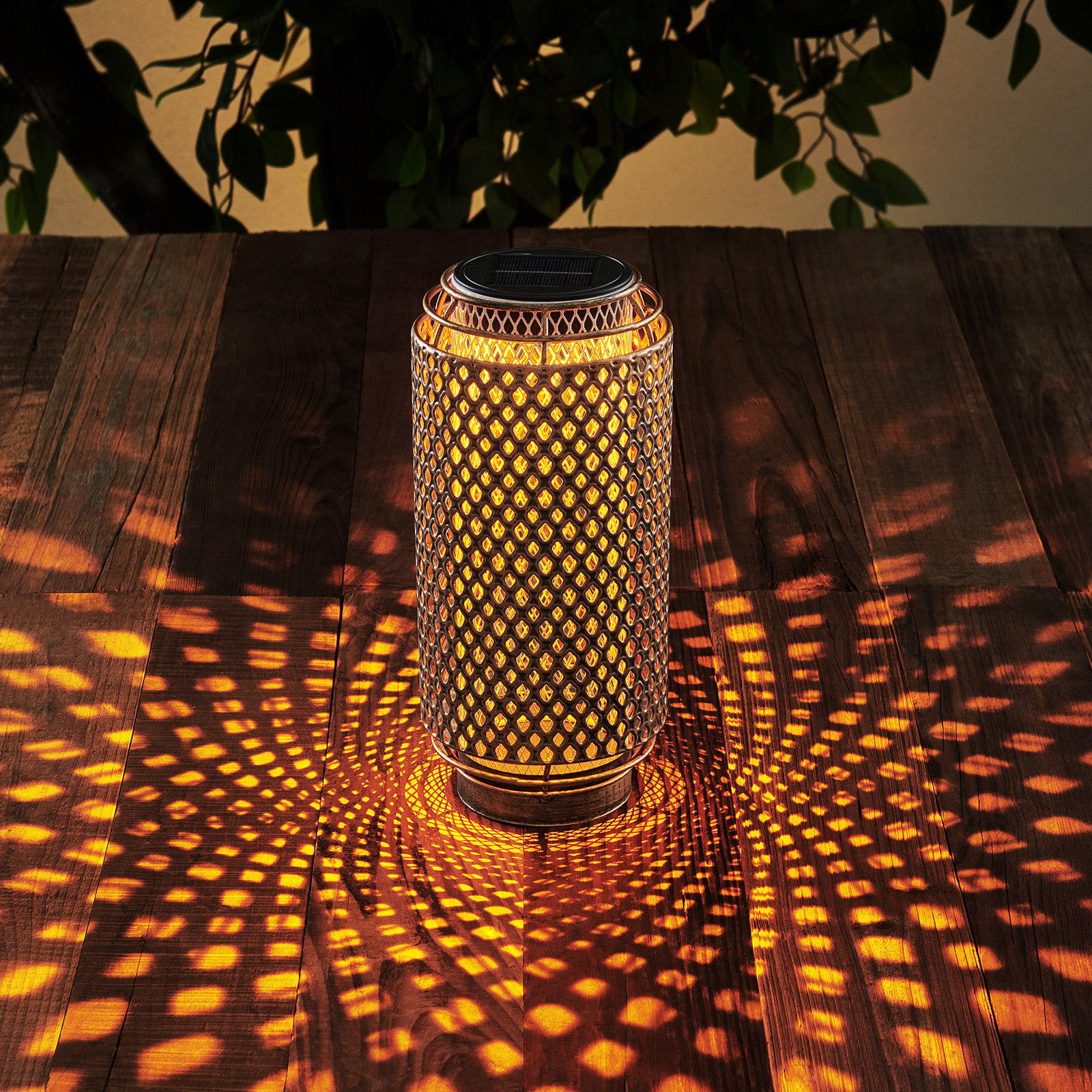 Lindby Vetle Lampe décorative LED solaire, 25 cm