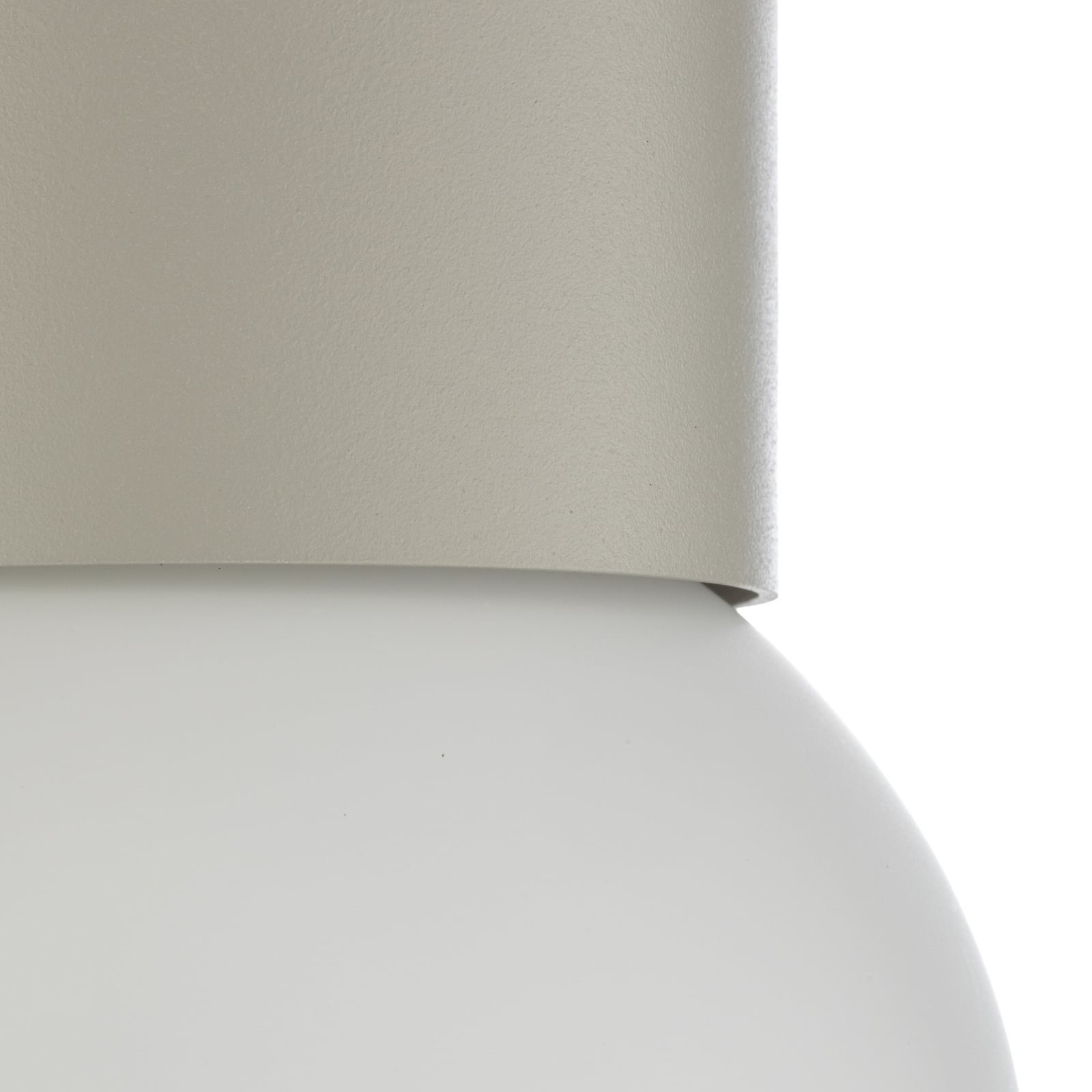 Mennyezeti világítás Hotel Mood 1, szürke-bézs, fém, üveg, G9