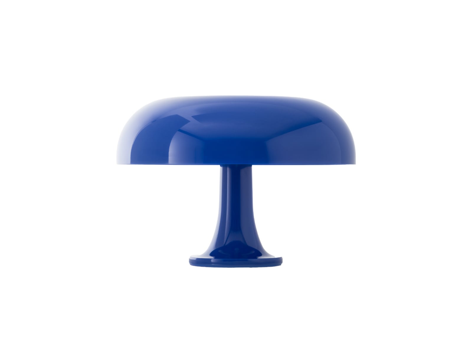 Lampe à poser Artemide Nessino, bleu foncé, hauteur 22 cm
