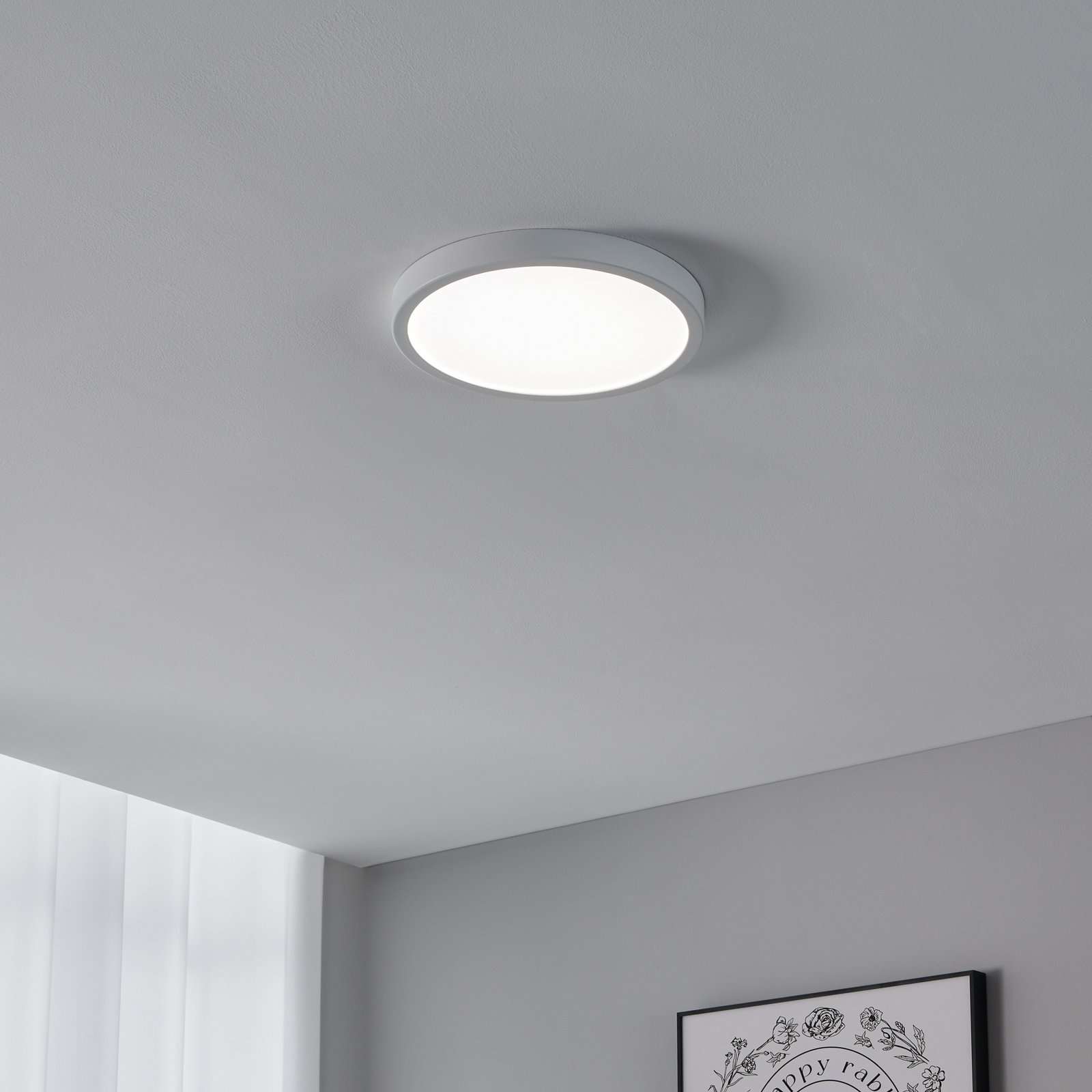 EGLO connect Fueva-Z Deckenlampe, Ø 28,5cm weiß