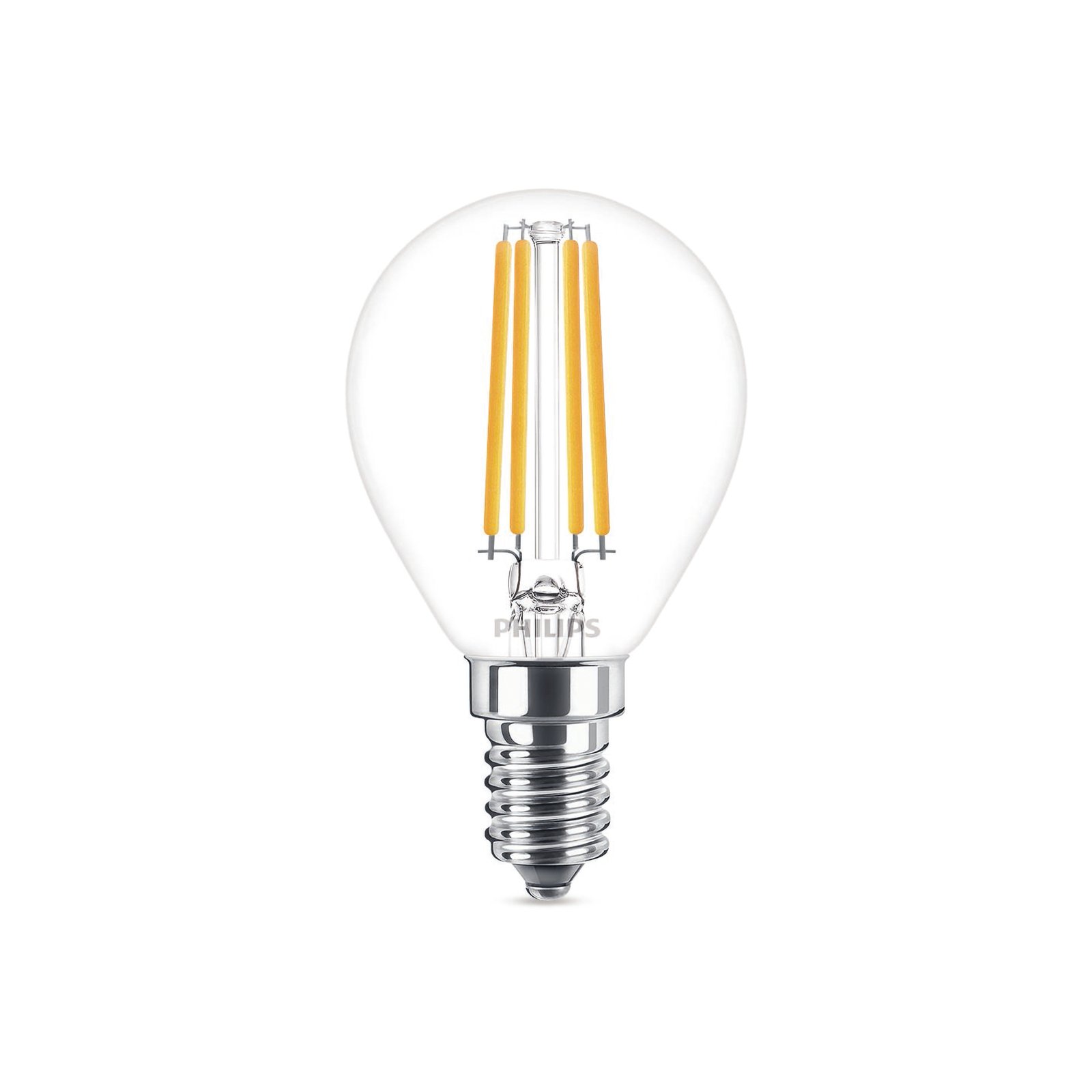 Philips Classic LED lamp E14 P45 6,5W 2.700K helder