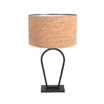 Laualamp Stang, must/pruun, kõrgus 71 cm, kork