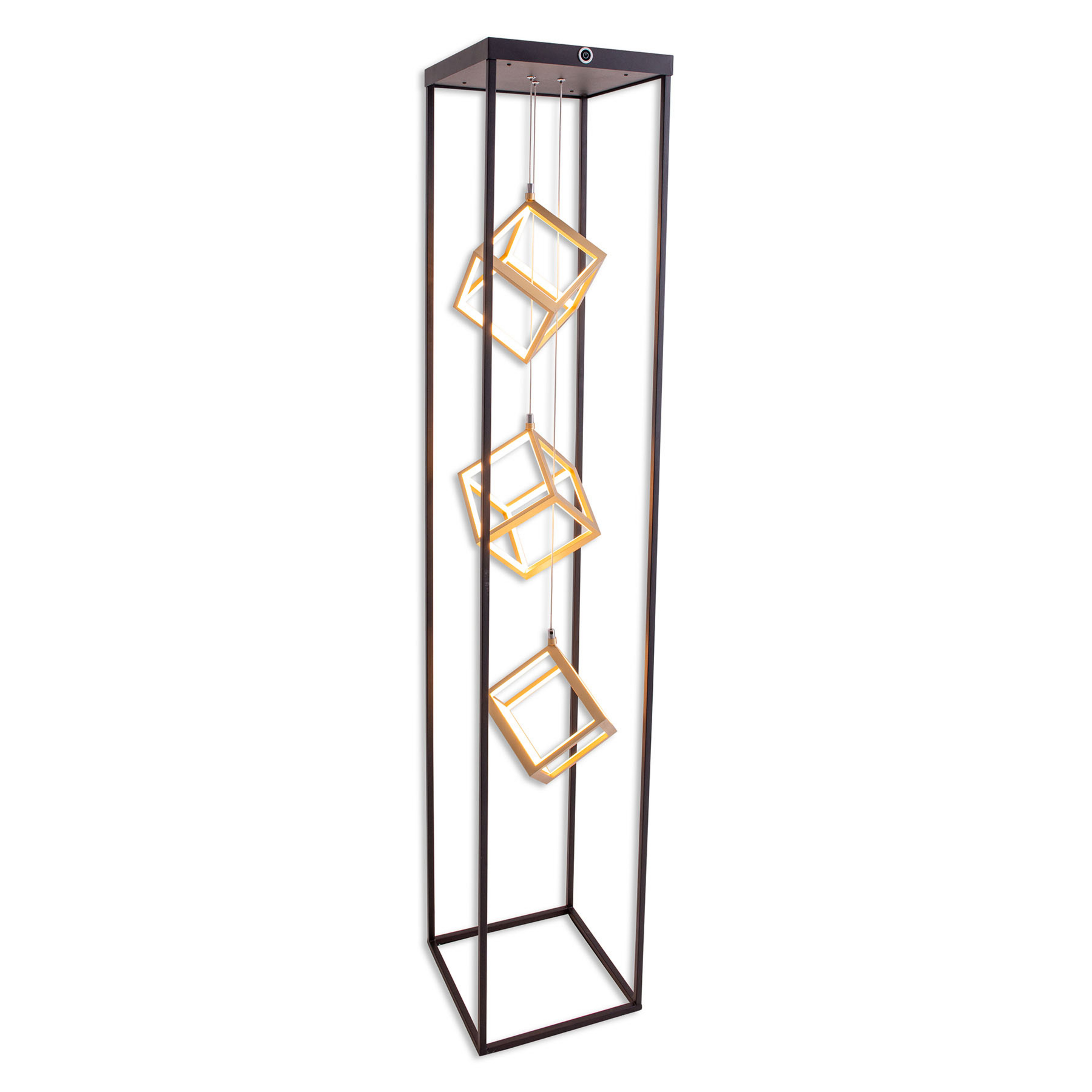 LED-lattiavalo Tripolis 3-port himmennys 3-lamp.