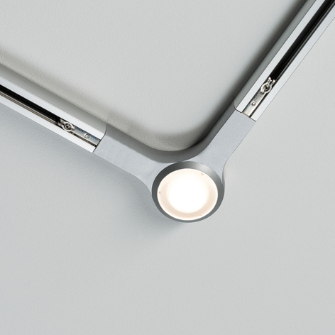 Paulmann URail LED L-Connector, chrom matt