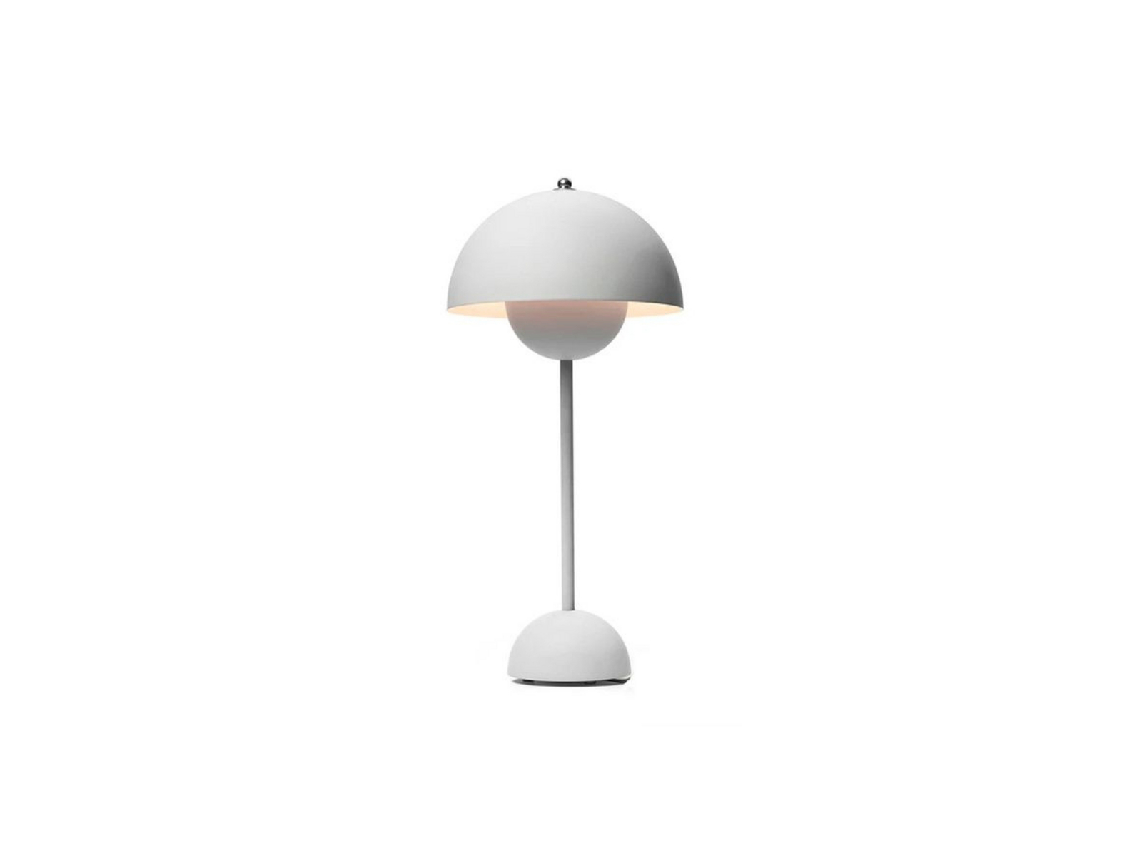 Flowerpot VP3 Stolová Lampa Matt Light Grey - &Tradition