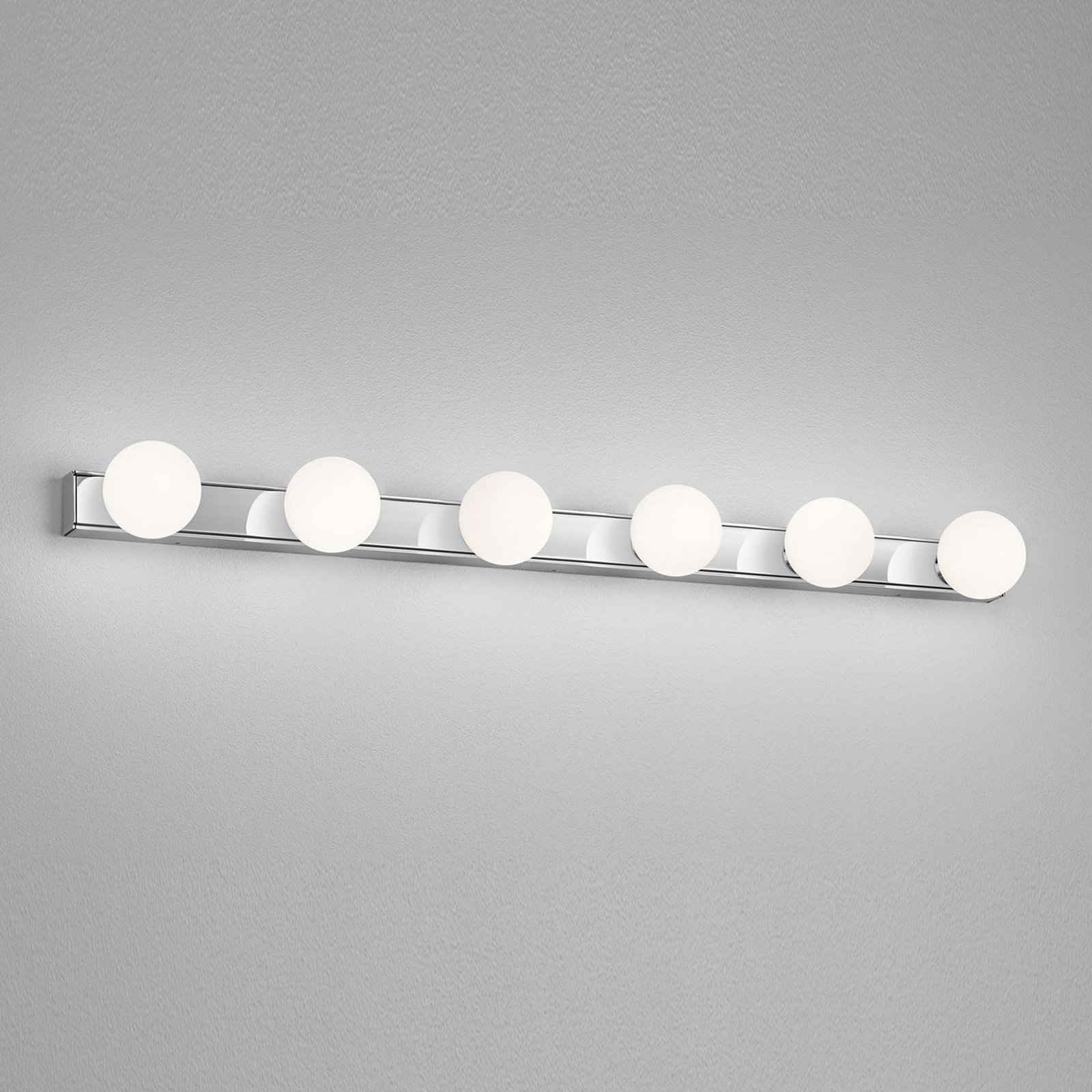Helestra Li lámpara de espejo LED, 6 luces