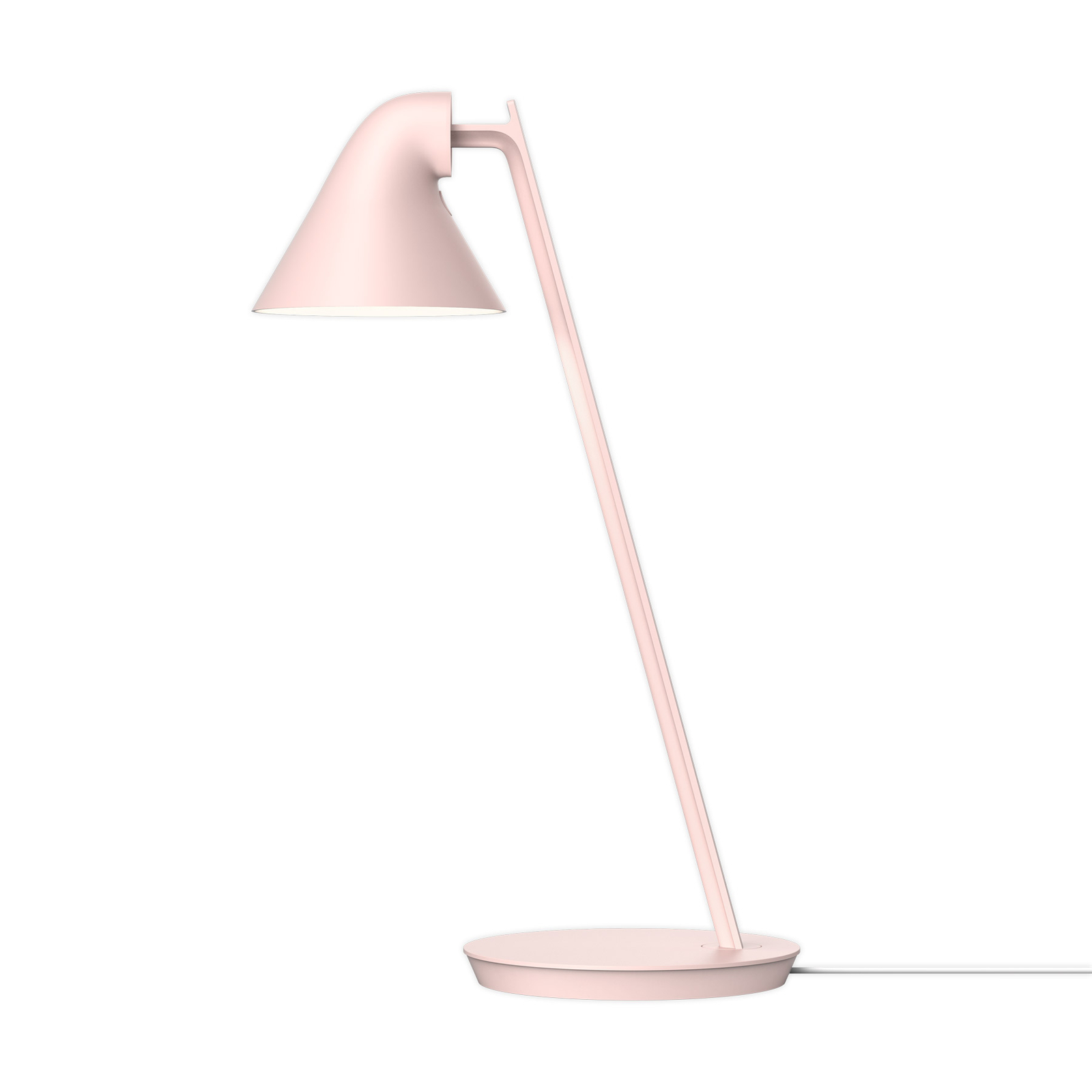 Louis Poulsen NJP Mini LED stalinė lempa šviesiai rožinės spalvos