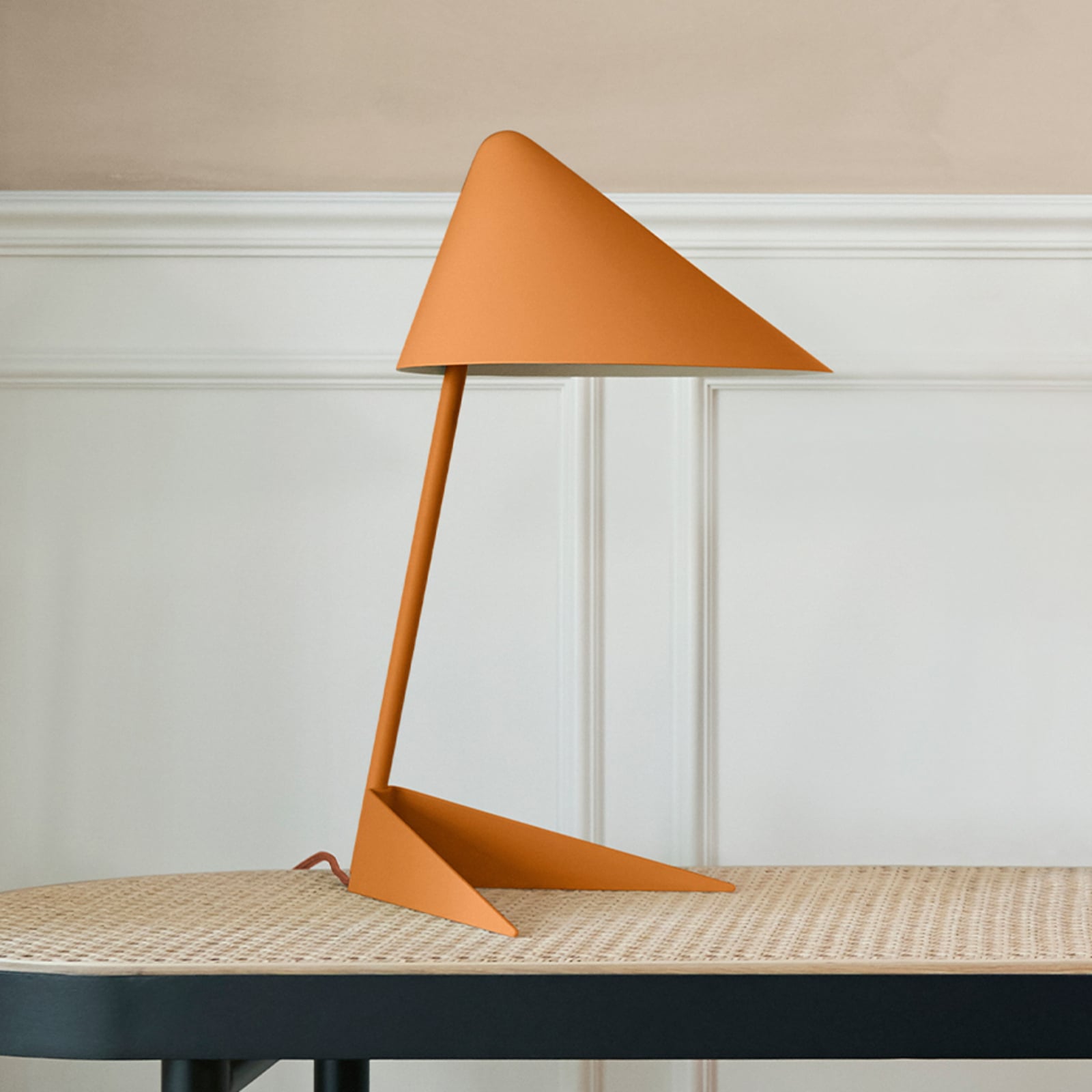 Ambience table lamp, orange, height 43 cm - Warm Nordic