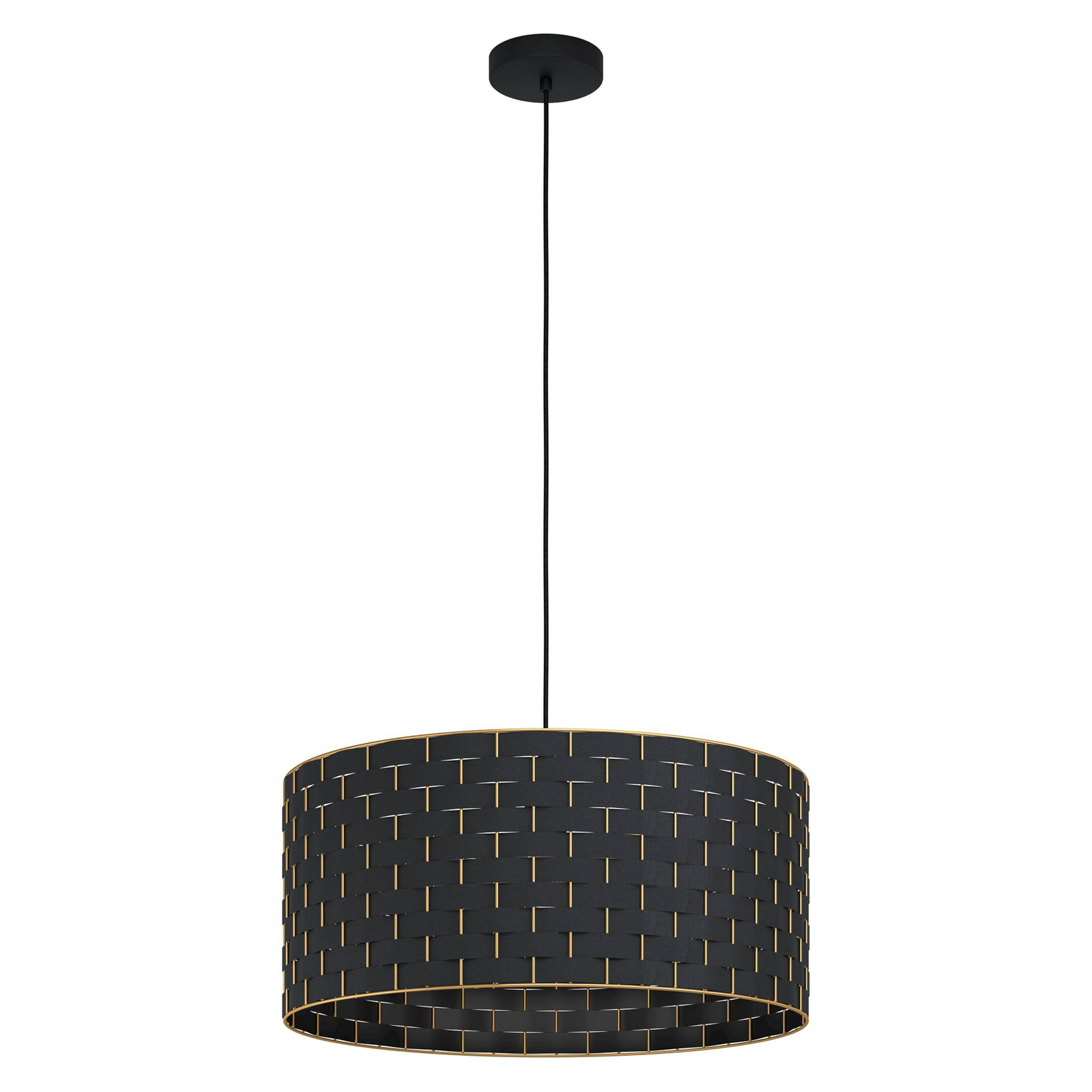 Marasales függő lámpa textilből, Ø 55 cm