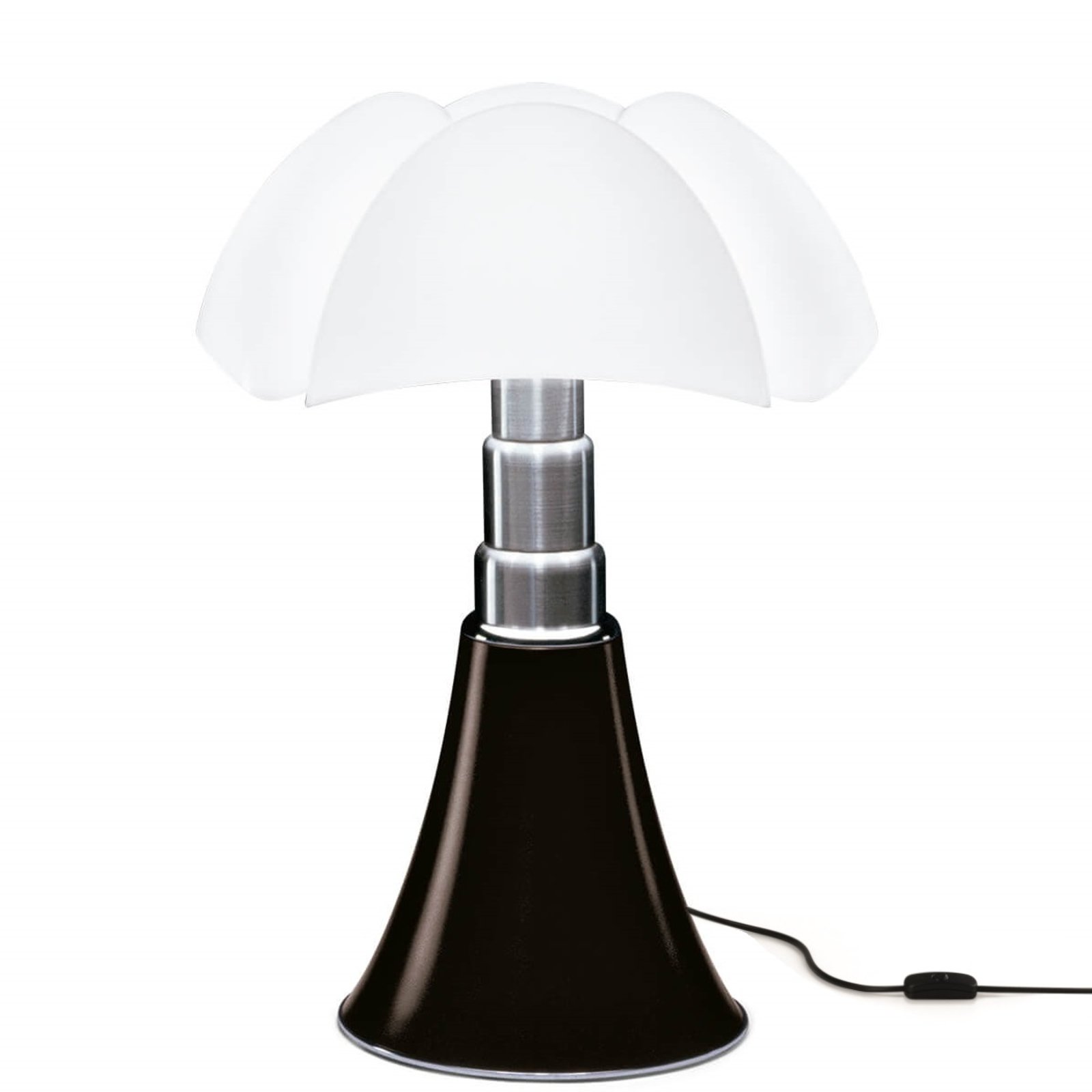 Pipistrello Lampă de Masă Dark Brown - Martinelli Luce