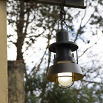 Martinelli Luce Polo Außen-Hängelampe Ø 21 cm