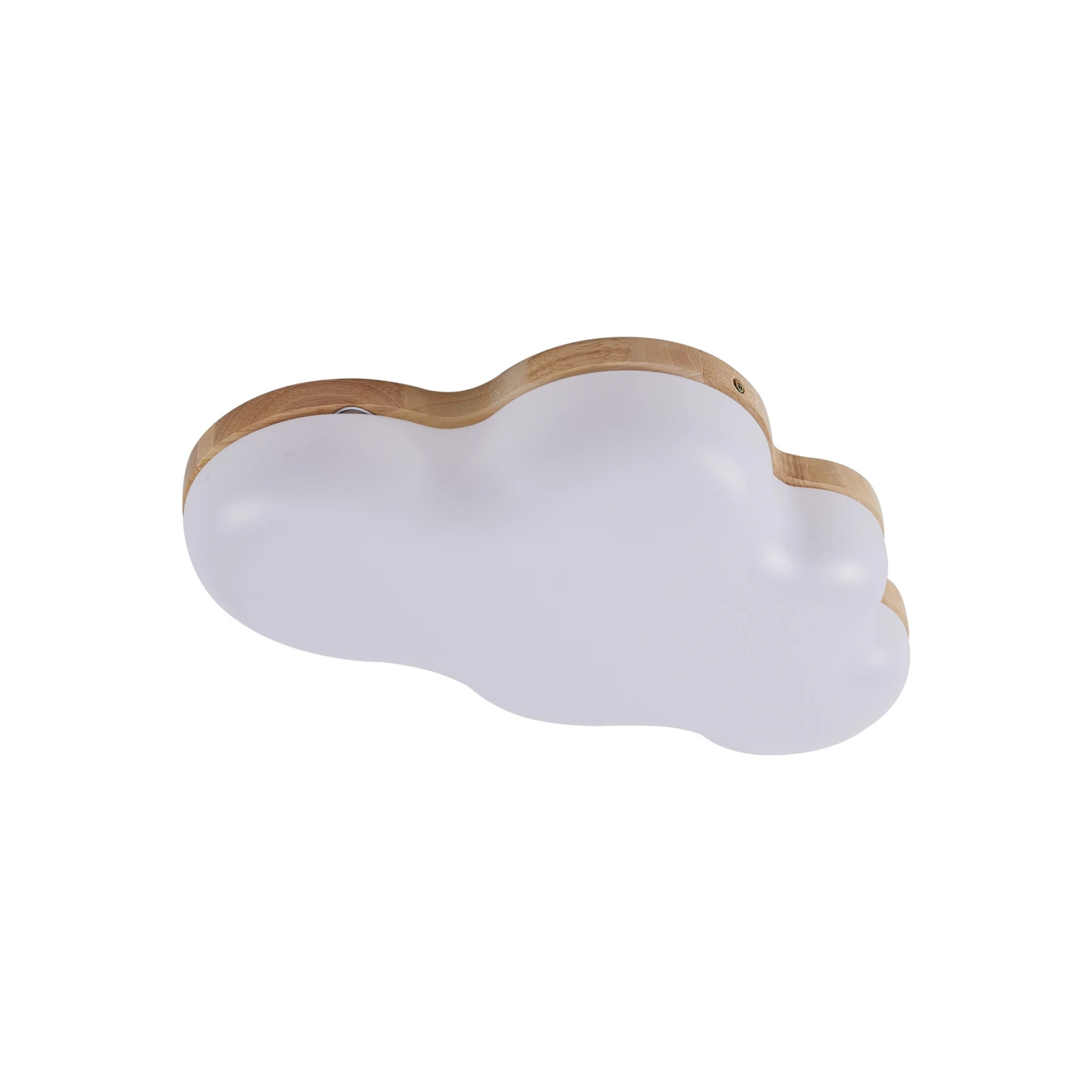 Lindby plafonieră LED Pilvi, plastic, nor, 50 cm