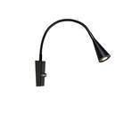 Ledro Aplică de Perete Matt Black LED 12V Dimmable - Belid