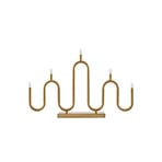 Noel, candelabro a 5 bracci in ottone, 50 cm - Globen Lighting