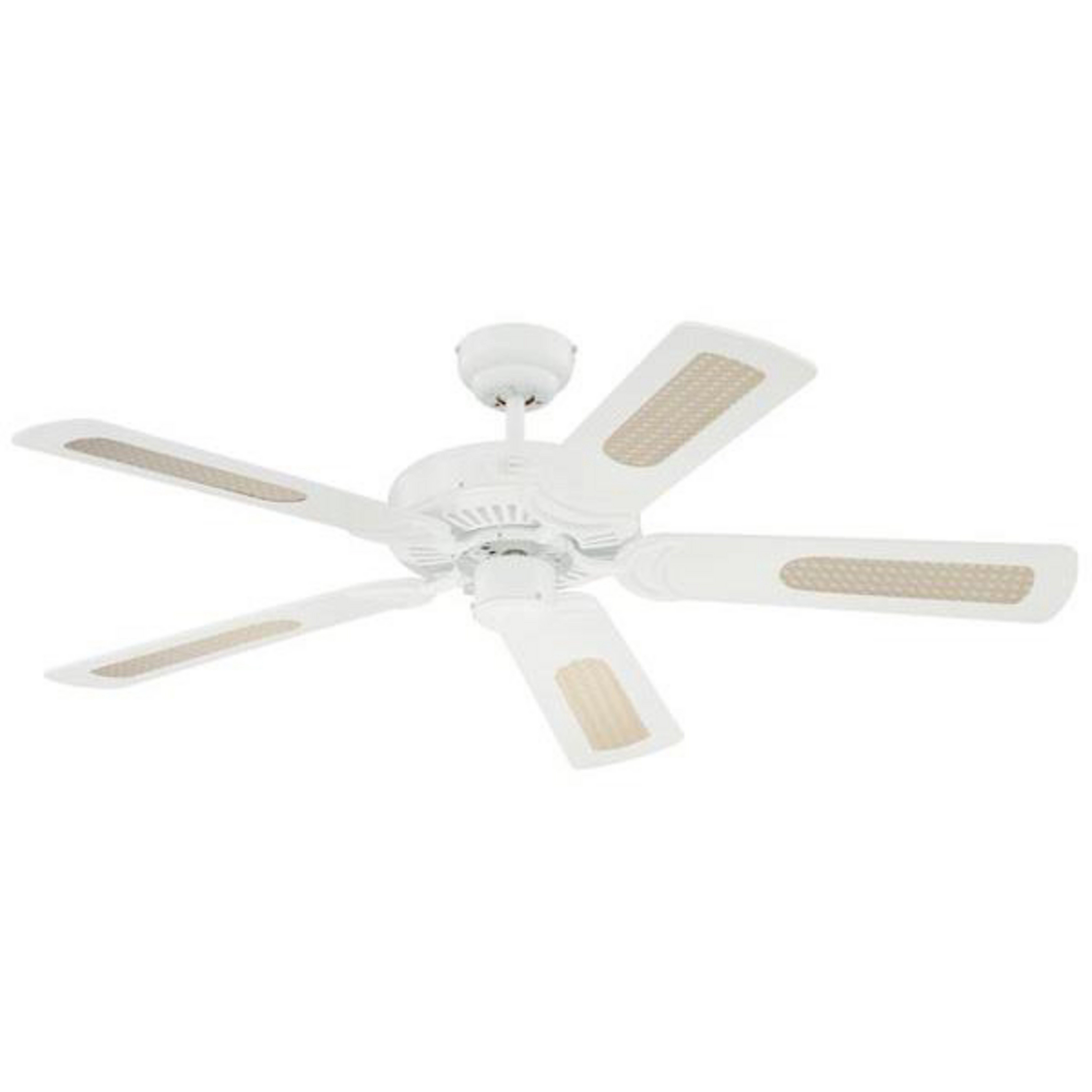 Monarch Deckenventilator, weiß, leise, Stahl - Westinghouse