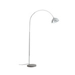 Tonka álló világítás, 185 cm, króm, E27, fém/márvány - Lindby