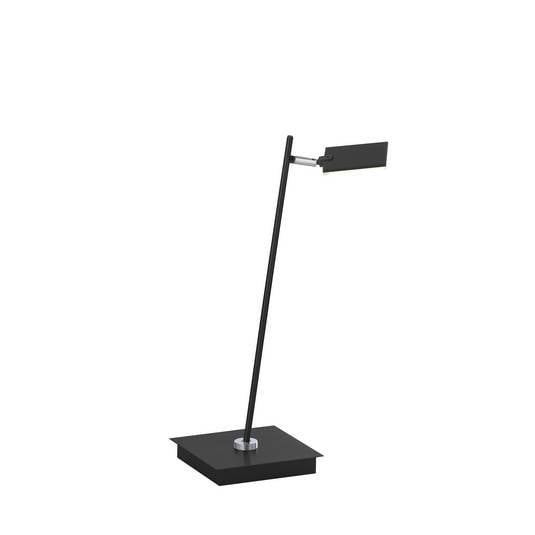 PURE Mira LED table lamp, dimmable, black Lights.co.uk
