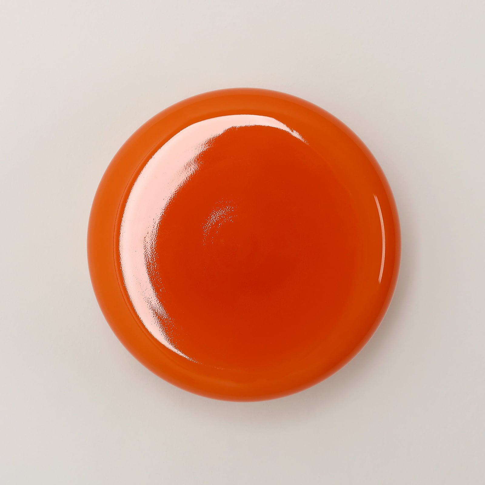 Zidna svjetiljka BonBon, narančasta, Ø 16 cm, staklo - Aldex