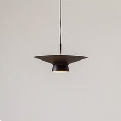 Lámpara colgante LED Norvind de Lindby, 2 luces, negra, metal
