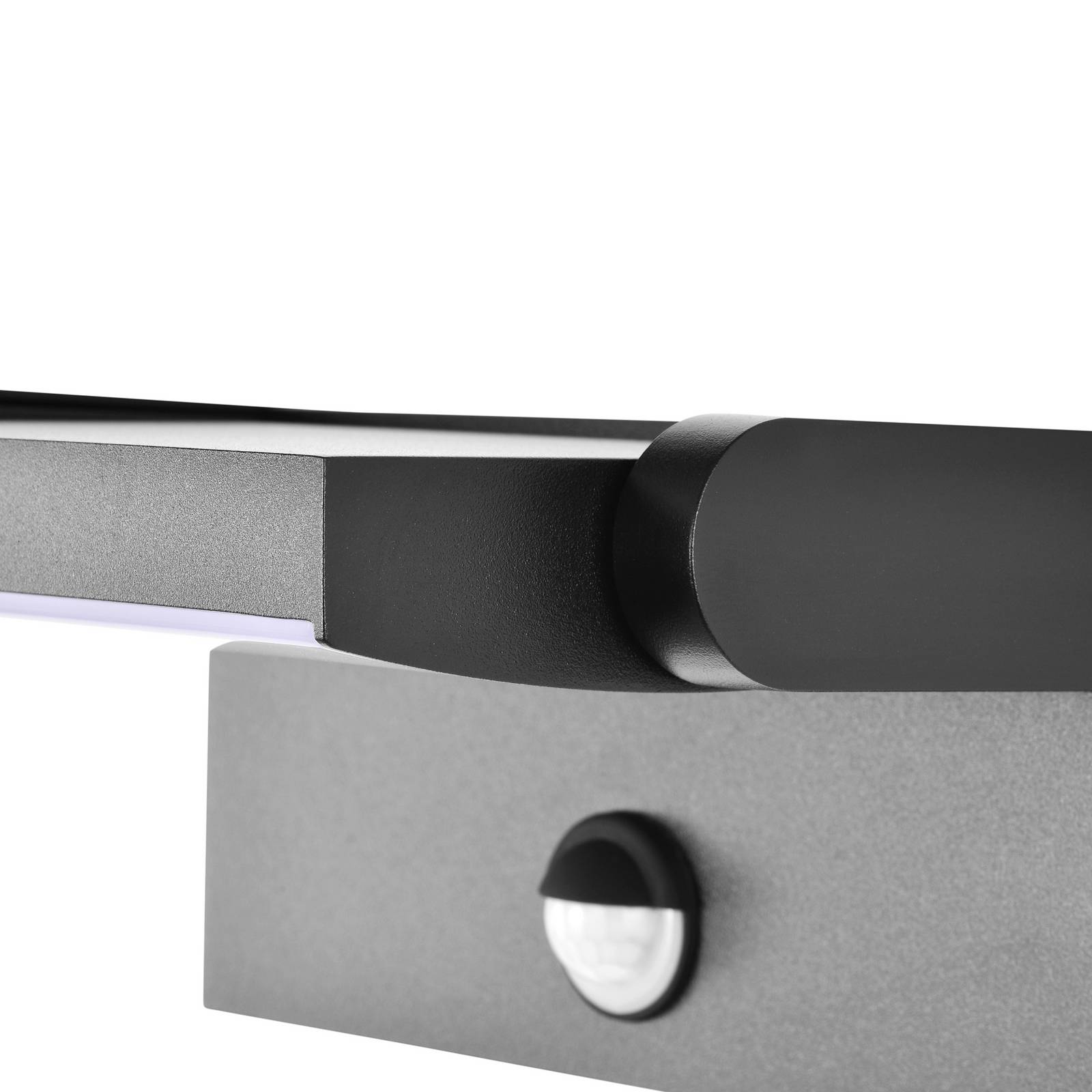 LED-Wandlampe CMD 9081, Sensor, anthrazit, 21 cm, CCT, IP54 günstig online kaufen