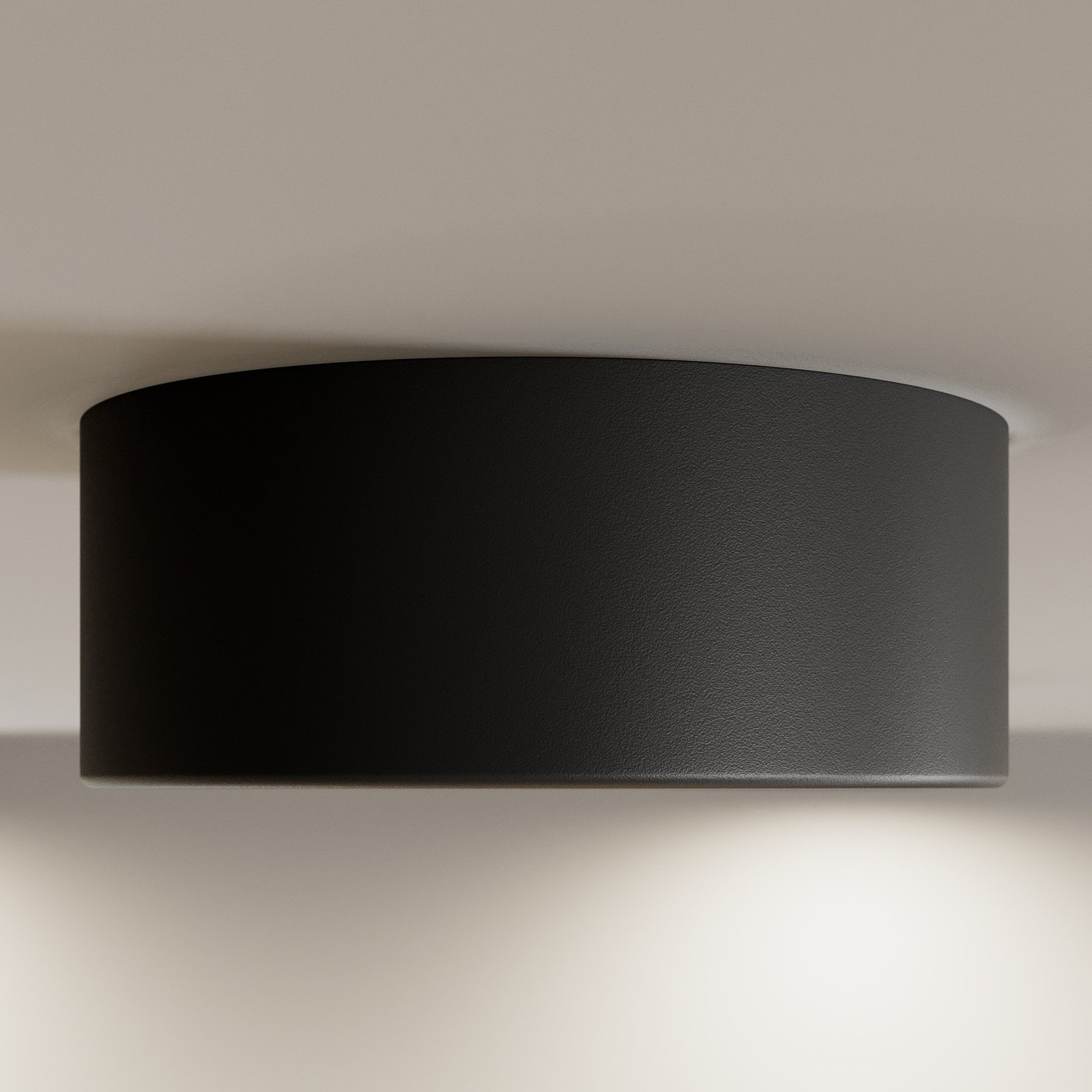 Cleo Deckenleuchte Ø 20 cm schwarz Metall E27
