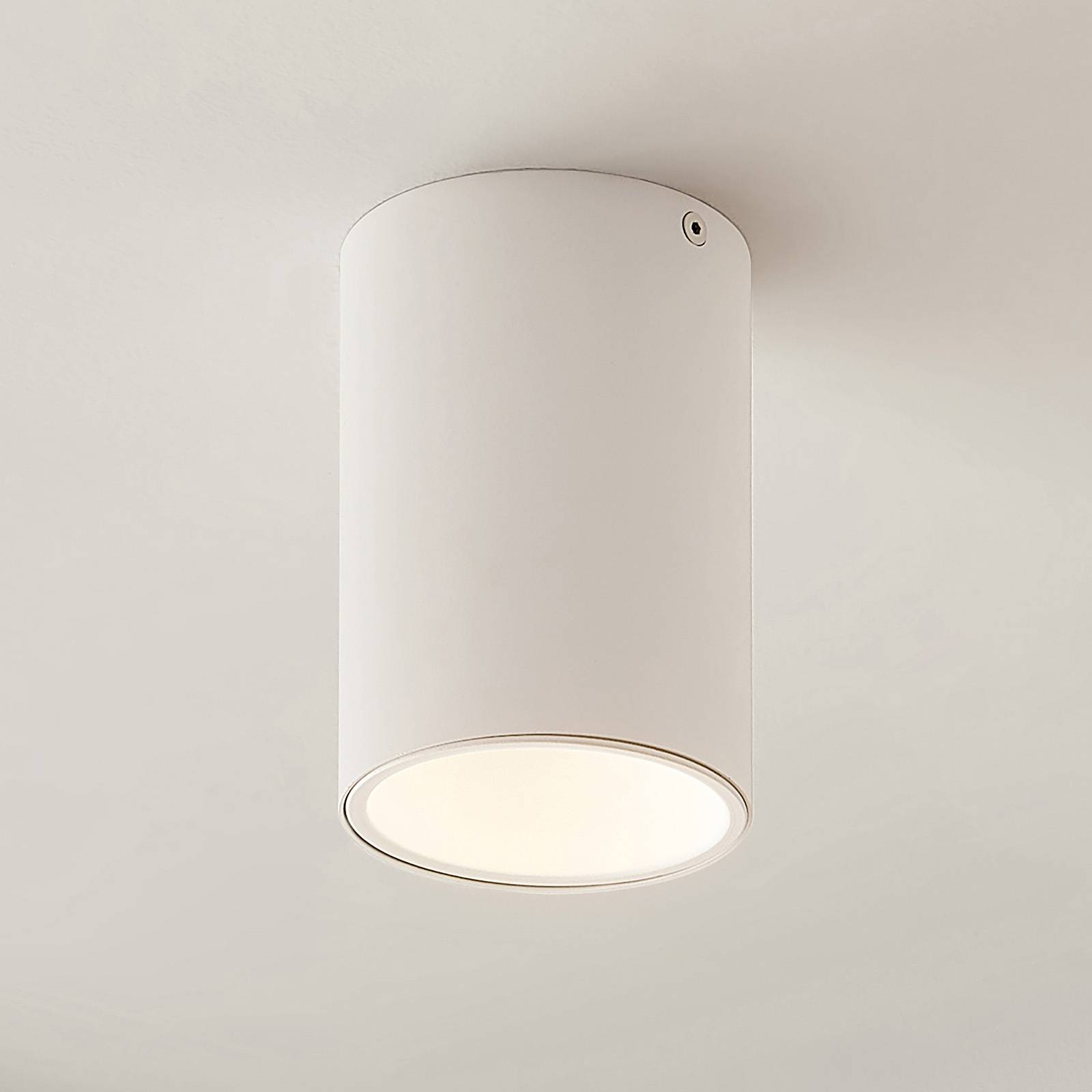 Arcchio Hinka lampa sufitowa okrągła, 14 cm, biała